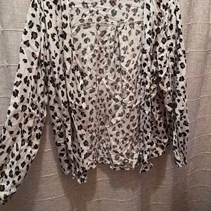 Leopard Print Women's Top